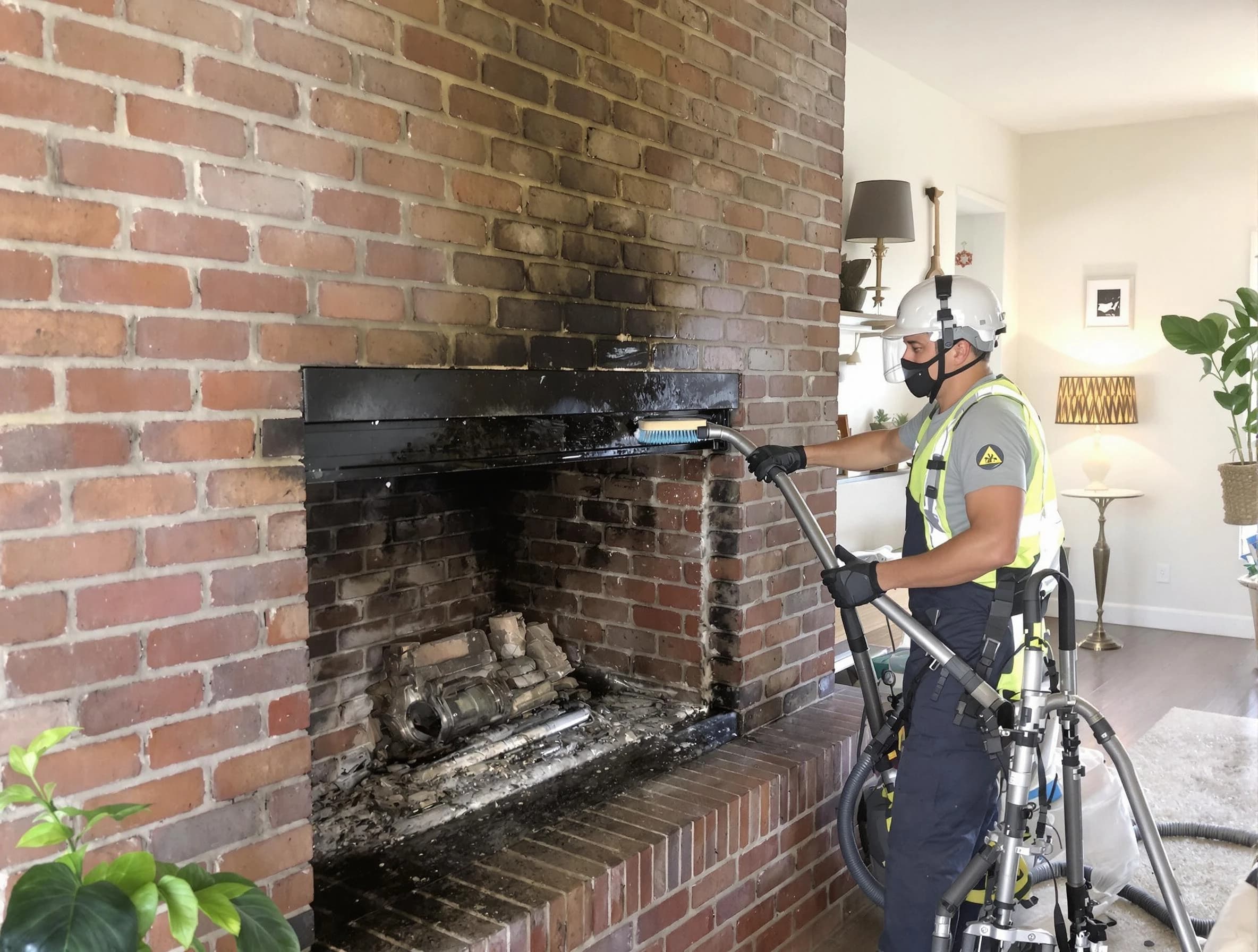 Orangetown Chimney Sweep providing fireplace cleaning services in Orangetown, NY
