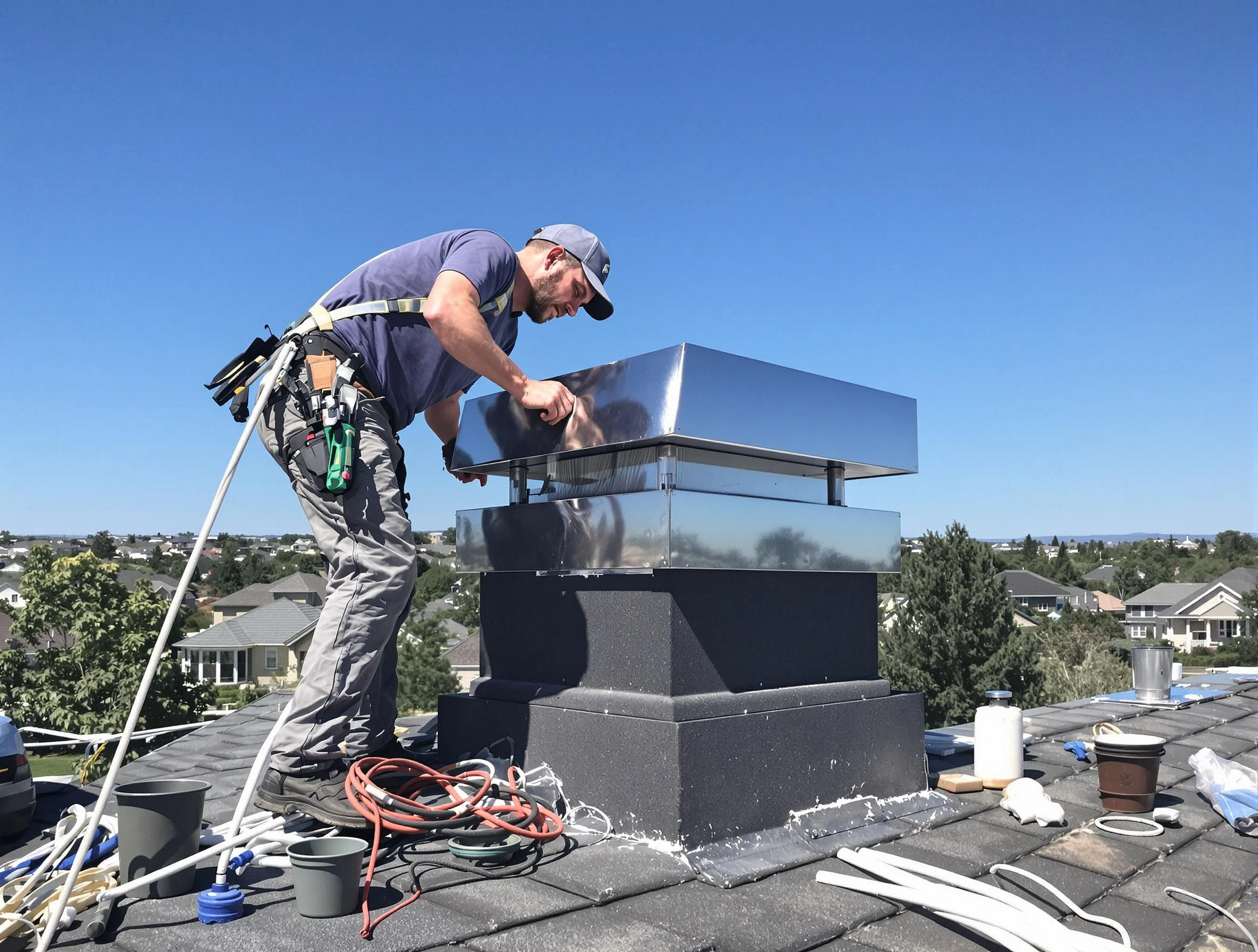 Chimney Cap Services in Orangetown