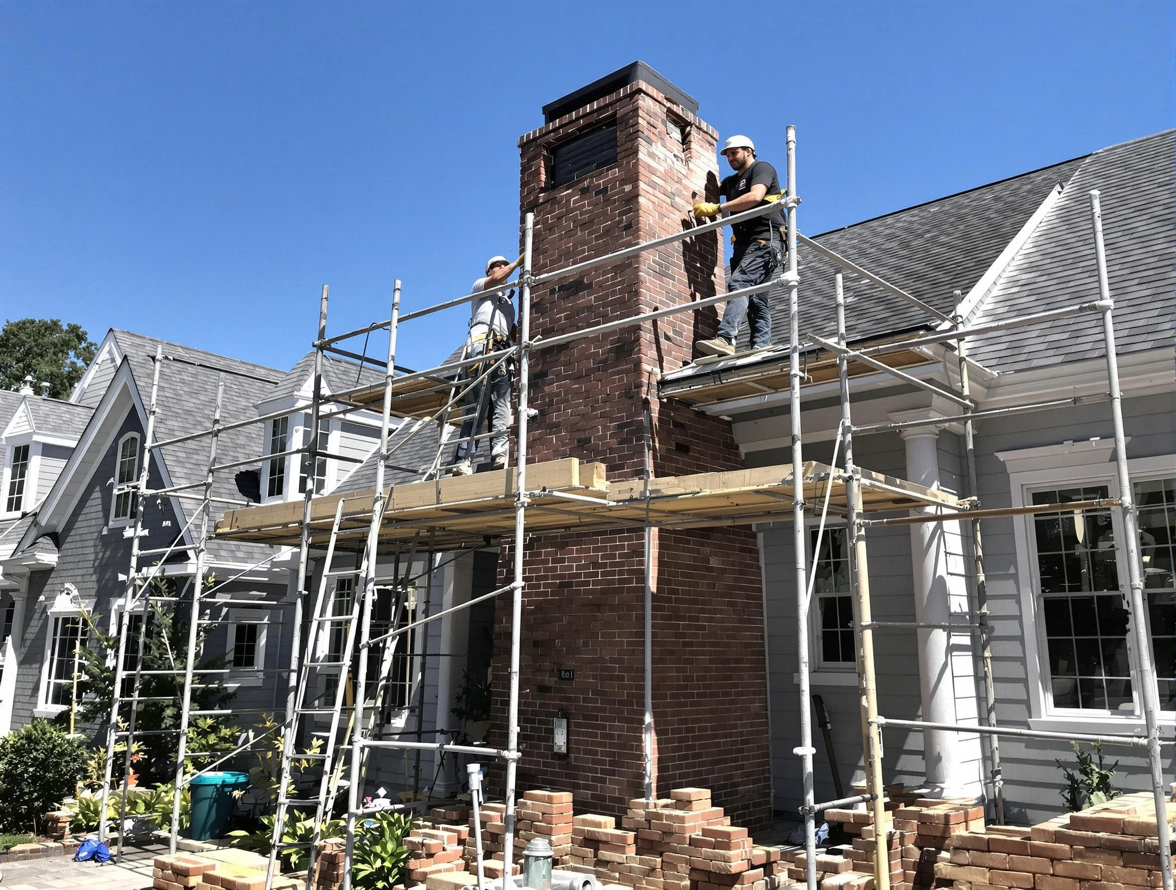 Chimney Rebuilding in Orangetown
